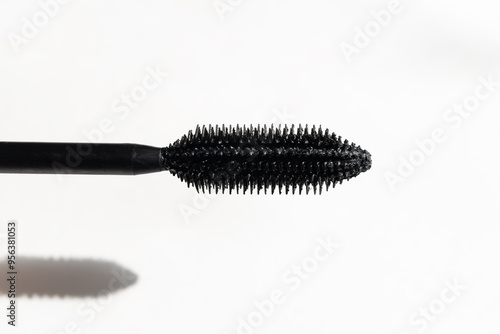 a black mascara brushes, isolated on white