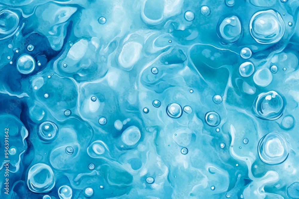 Blue water texture background, top view of a swimming pool with ripples and light. Blue water texture background, top view of a swimming pool with ripples and light.