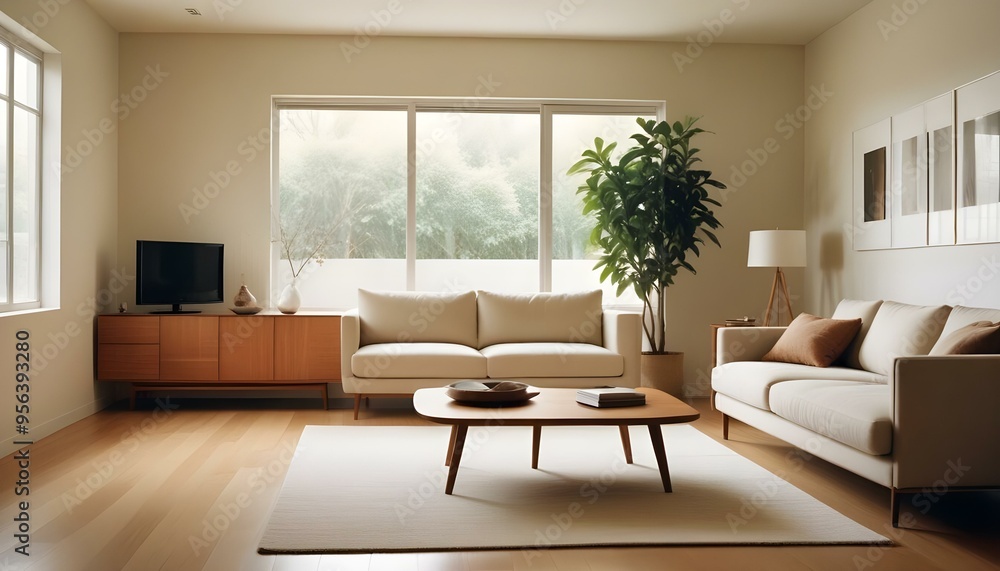 Photo interior modern design room 3d illustration Photo interior modern design room 3d illustration