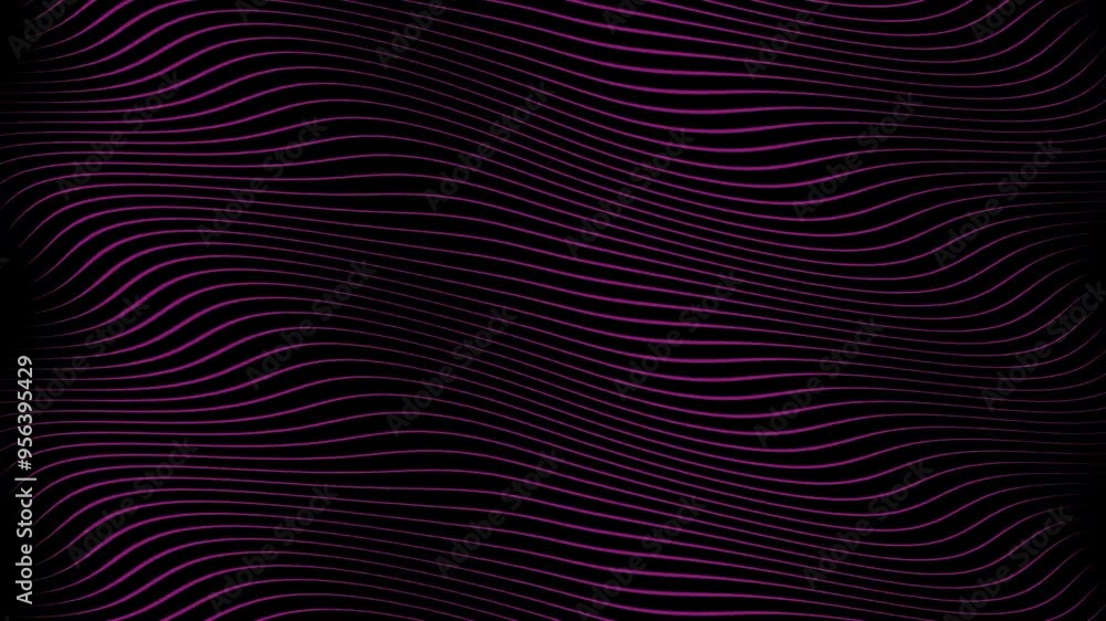 Lilac digital wavy lines in motion. Video. Animation background Lilac digital wavy lines in motion. Video. Animation background