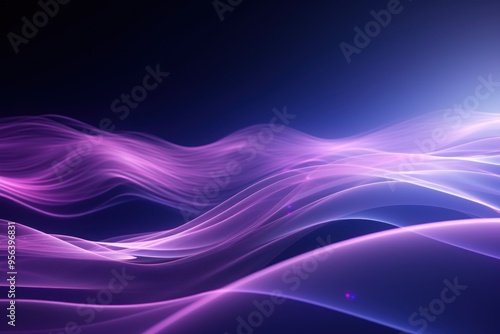 Futuristic Lavender Data Stream Abstract Background