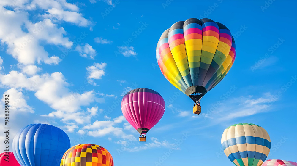 Obraz premium Whimsical Nature: A Delightful Fusion of Sea, Cute Animals, and Scenic Graphic Elements