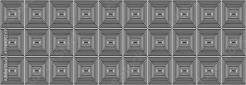 Abstract, Geometric, Lines, pattern, circle, square, Illustration, vector, alternating overlapping, symmetrical, orderly arrangement background, black and white, banner, website, template, dark.