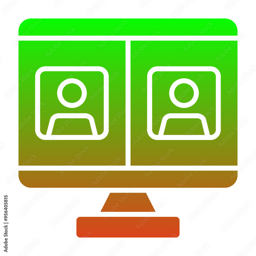 Video Conference Icon Video Conference Icon