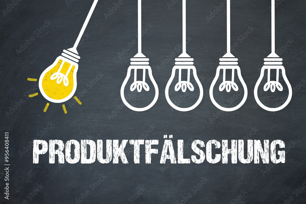 Fototapeta premium Produktfälschung 