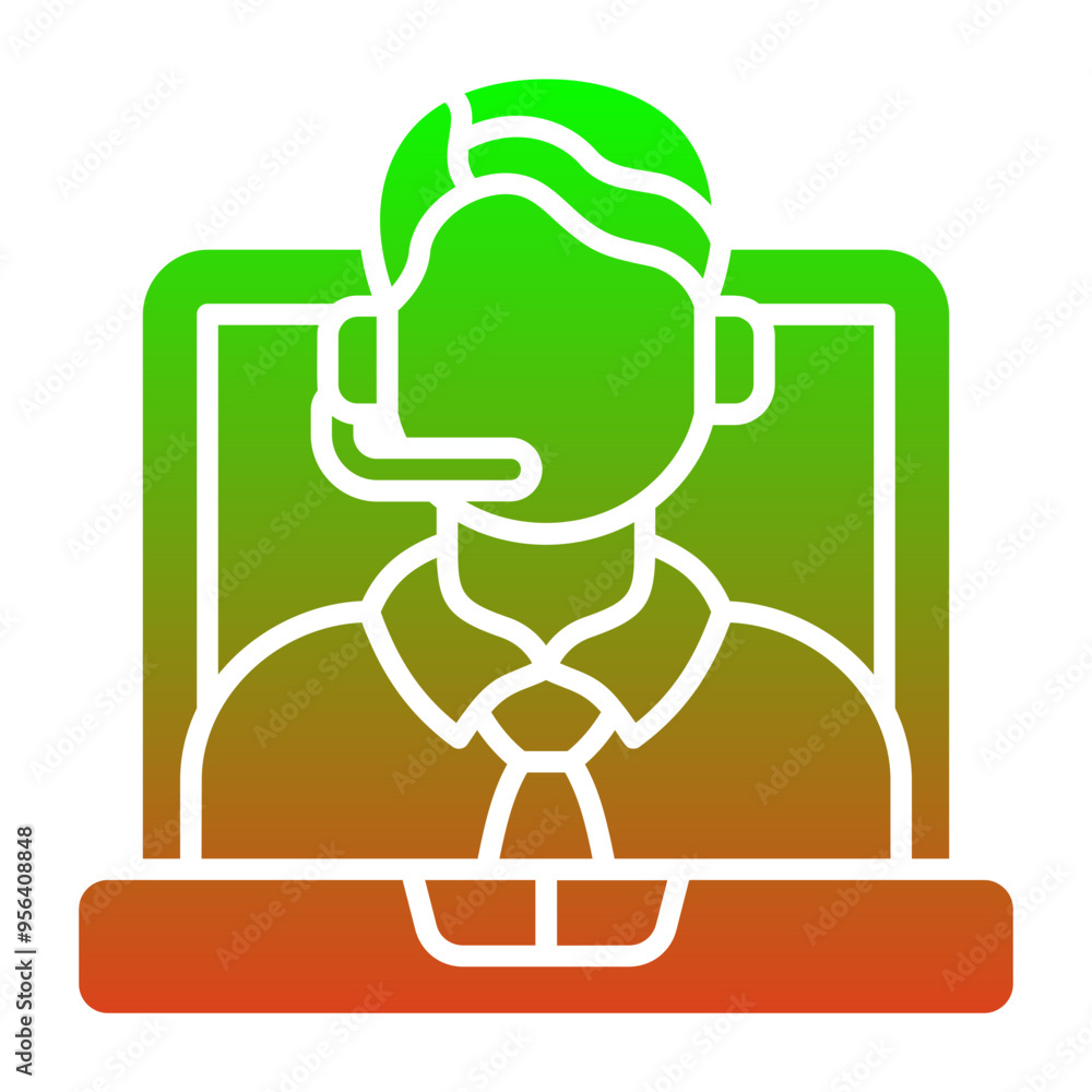 Online service Icon Online service Icon