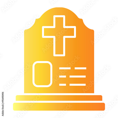 tombstone Gradient icon