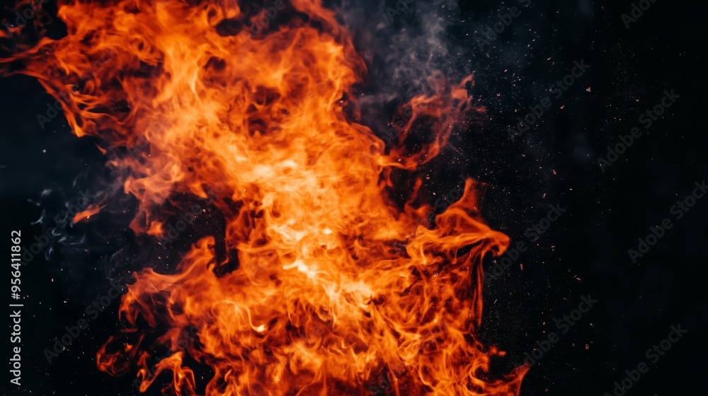 Captivating Flames and their Dance in the Dark Captivating Flames and their Dance in the Dark