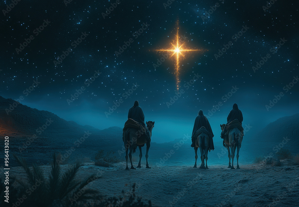 Fototapeta premium Star of Bethlehem.