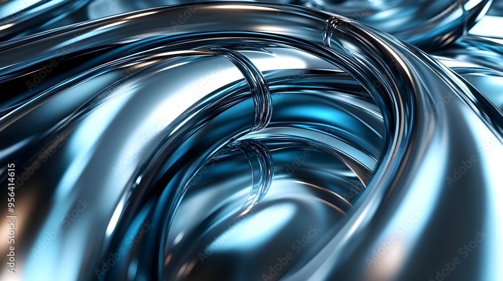 Abstract Blue Metal Texture Background Abstract Blue Metal Texture Background