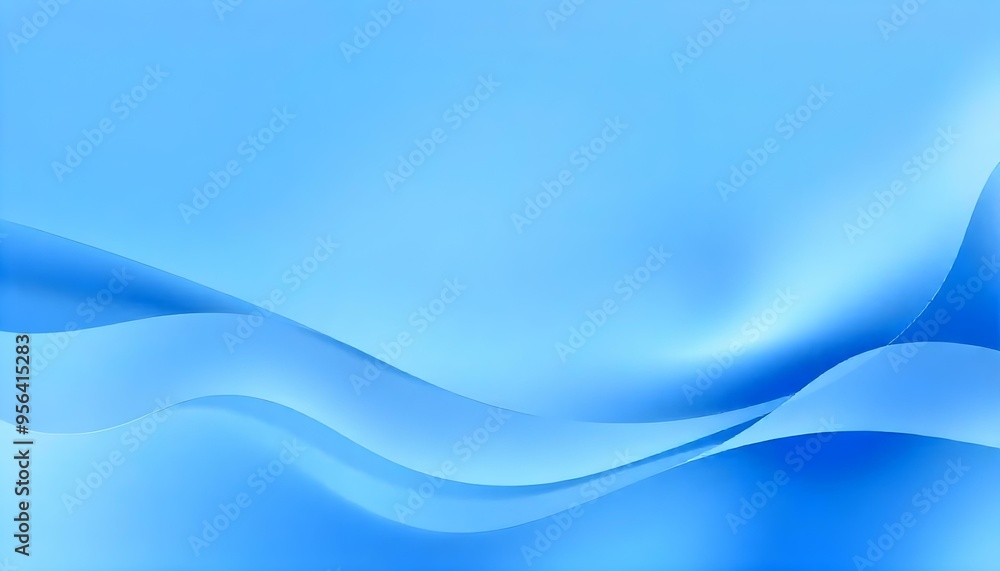 Abstract Background with a Dominan Sky Blue Color Abstract Background with a Dominan Sky Blue Color