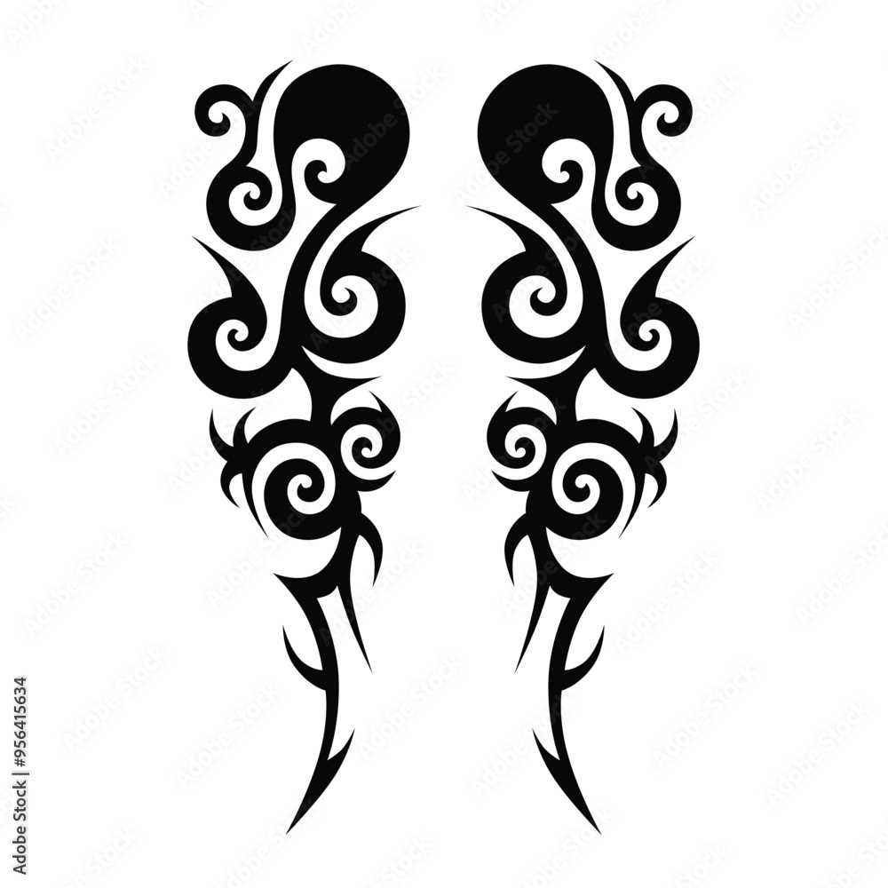 Tattoo designs. Tattoo tribal vector designs. Art tribal tattoo. Tattoo designs. Tattoo tribal vector designs. Art tribal tattoo.