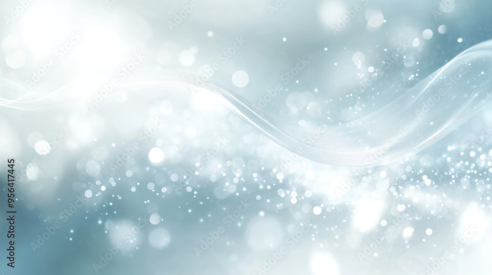 Elegant white and blue luxury background with a bright, softly blurred light effect for a refined aesthetic Elegant white and blue luxury background with a bright, softly blurred light effect for a refined aesthetic