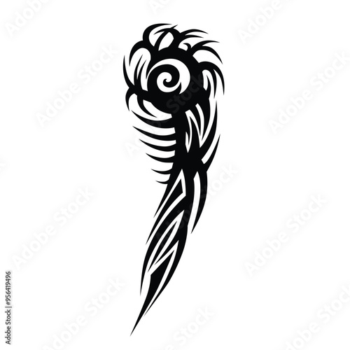 Tattoo designs. Tattoo tribal vector designs. Art tribal tattoo.