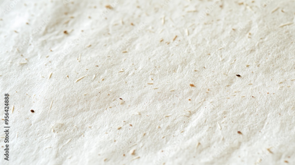 Rough handmade paper with natural flecks, visible fibers, and an organic feel, perfect for eco-friendly projects. Rough handmade paper with natural flecks, visible fibers, and an organic feel, perfect for eco-friendly projects.