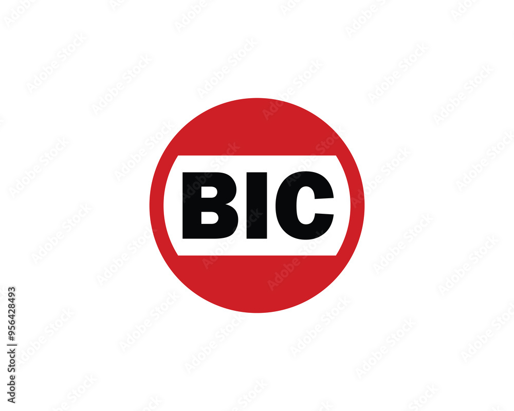 BIC logo design vector template. BIC BIC logo design vector template. BIC