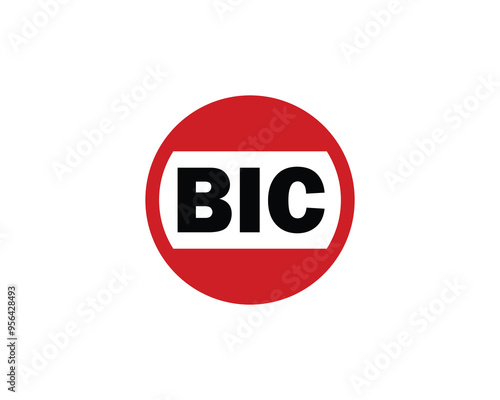 BIC logo design vector template. BIC
