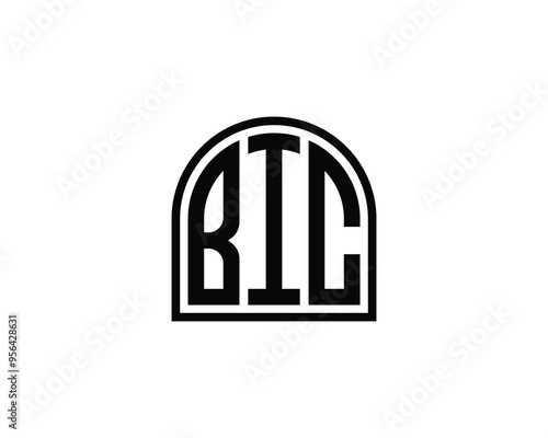 BIC logo design vector template. BIC