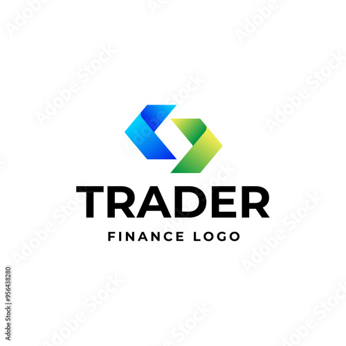 Free Download Trading, trade, currency investment logo design. - GFXLoad
