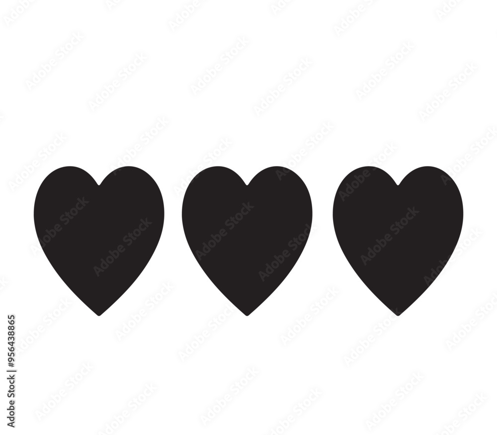 Obraz premium red heart on white background