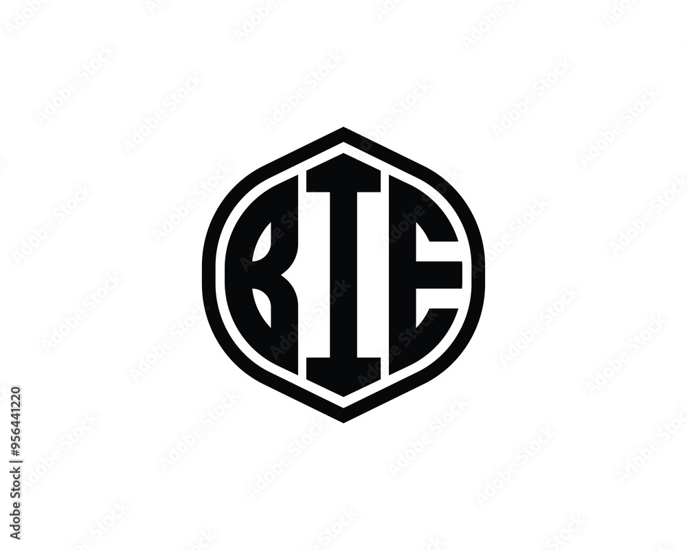 BIE logo design vector template. BIE BIE logo design vector template. BIE