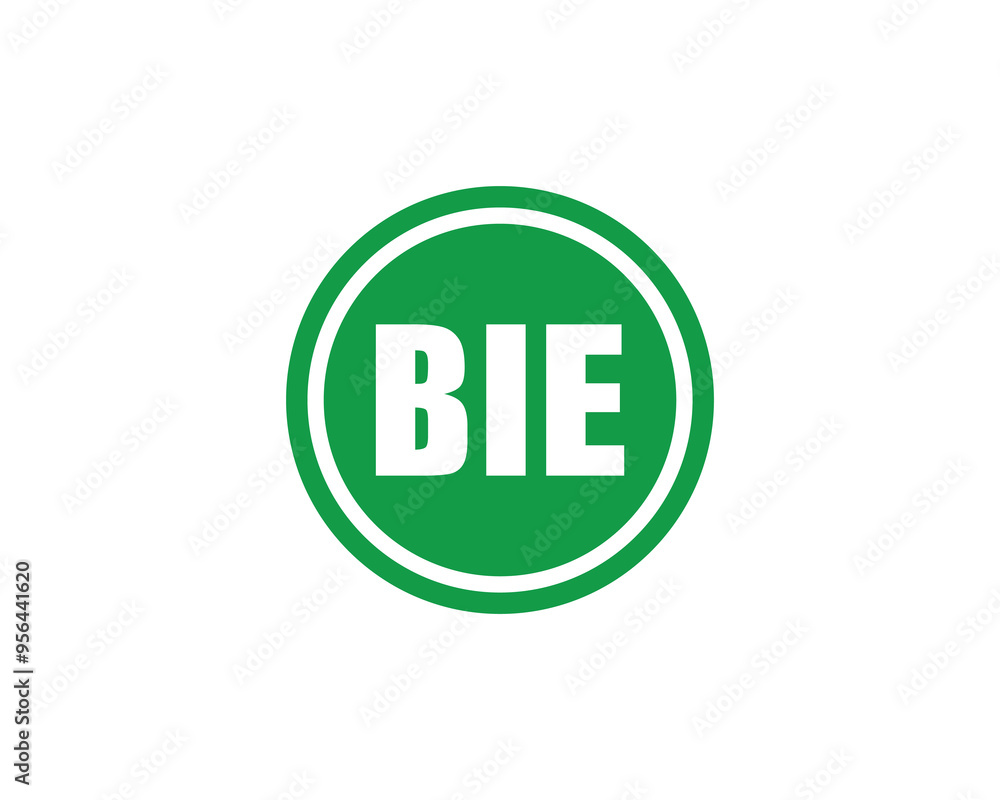 BIE logo design vector template. BIE BIE logo design vector template. BIE