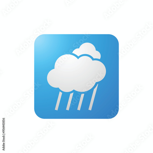 Weather Widget Icon Graphic Design