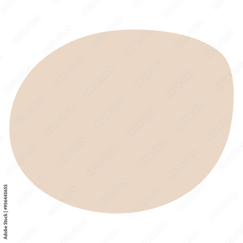 Beige abstract png shape sticker, transparent background Beige abstract png shape sticker, transparent background