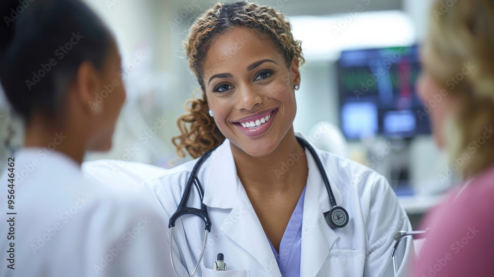 Woman, nurse and smile healthcare, medical or consultation and assistance. Woman, nurse and smile healthcare, medical or consultation and assistance.