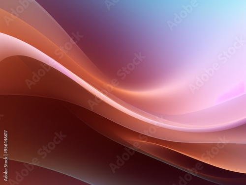 Gradient Brown background with hologram effect