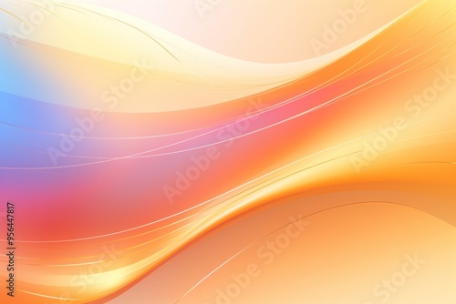 Gradient Gold background with hologram effect