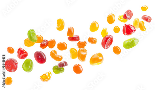 Wallpaper Mural falling candied fruit, PNG Torontodigital.ca