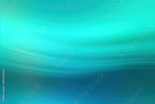 Gradient Teal background with hologram effect