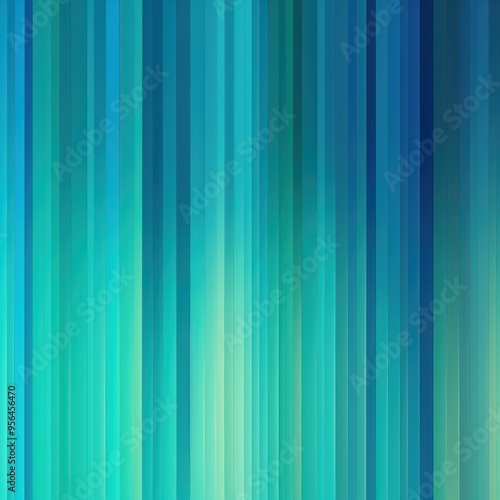 Gradient Turquoise background with hologram effect