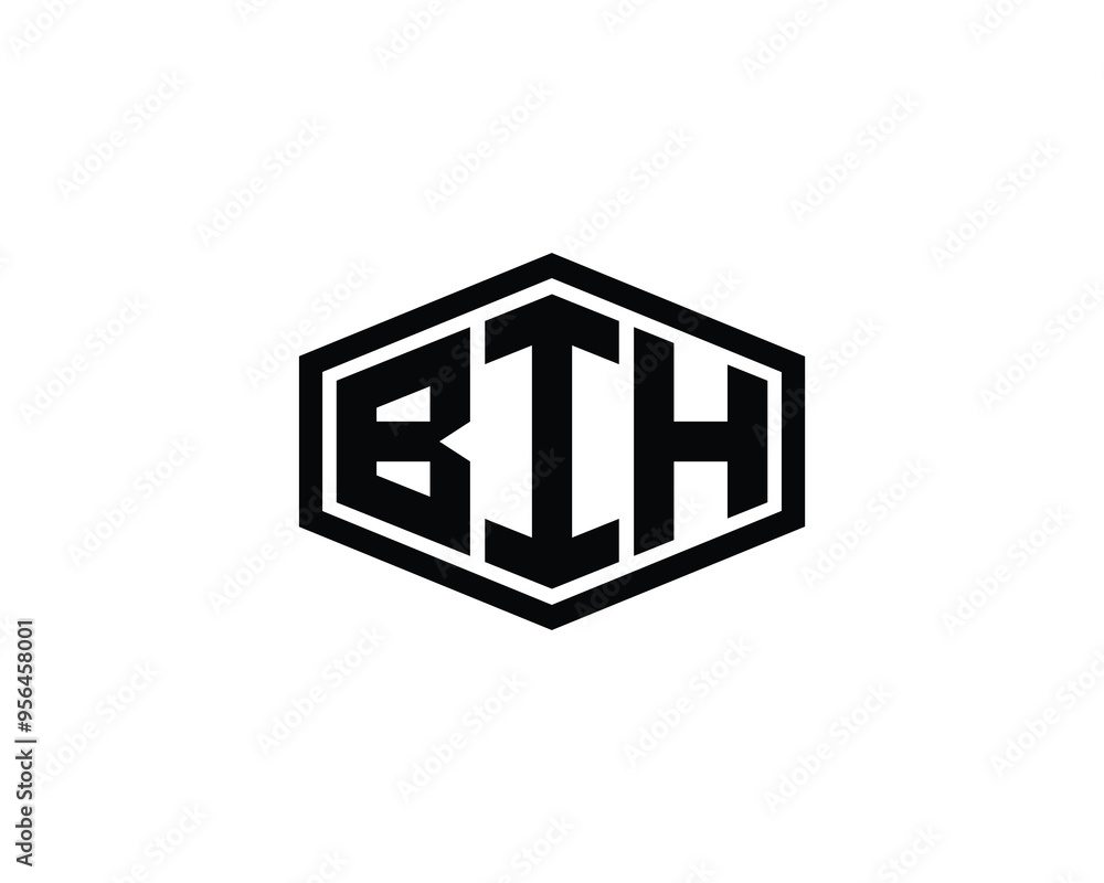 BIH logo design vector template. BIH BIH logo design vector template. BIH