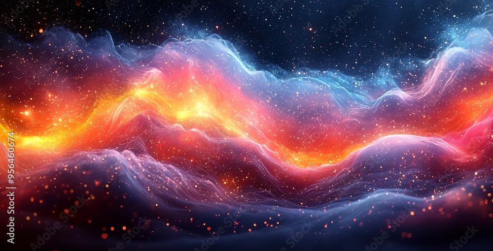 Abstract energy flow background for Business presentations, website headers, or promotional materials, ideal for tech events or modern branding with copy space. Abstract energy flow background for Business presentations, website headers, or promotional materials, ideal for tech events or modern branding with copy space.