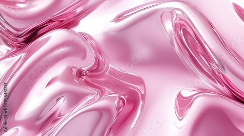 Obraz na płótnie pink chrome metal background w salonie