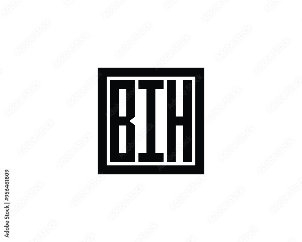 BIH logo design vector template. BIH BIH logo design vector template. BIH