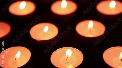 Wallpaper Mural footage of candle dark background Torontodigital.ca