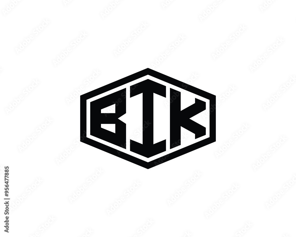 BIK logo design vector template. BIK BIK logo design vector template. BIK