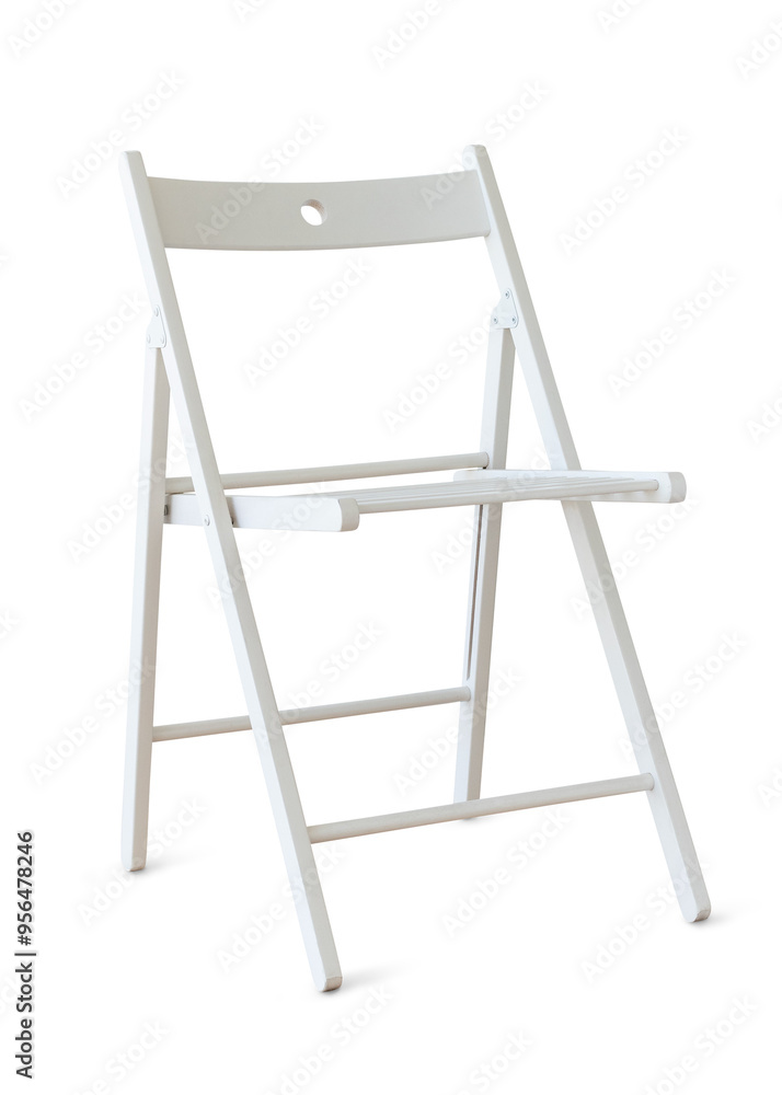 Modern white chair design element Modern white chair design element