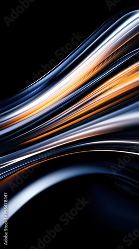 Abstrakter bluer Digital Hintergrund