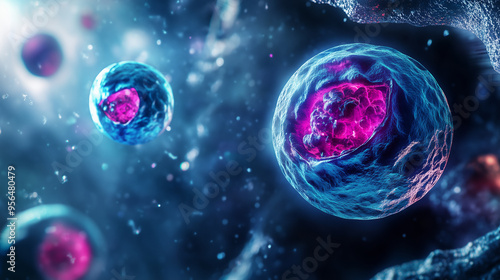 Wallpaper Mural Cellular Universe Torontodigital.ca