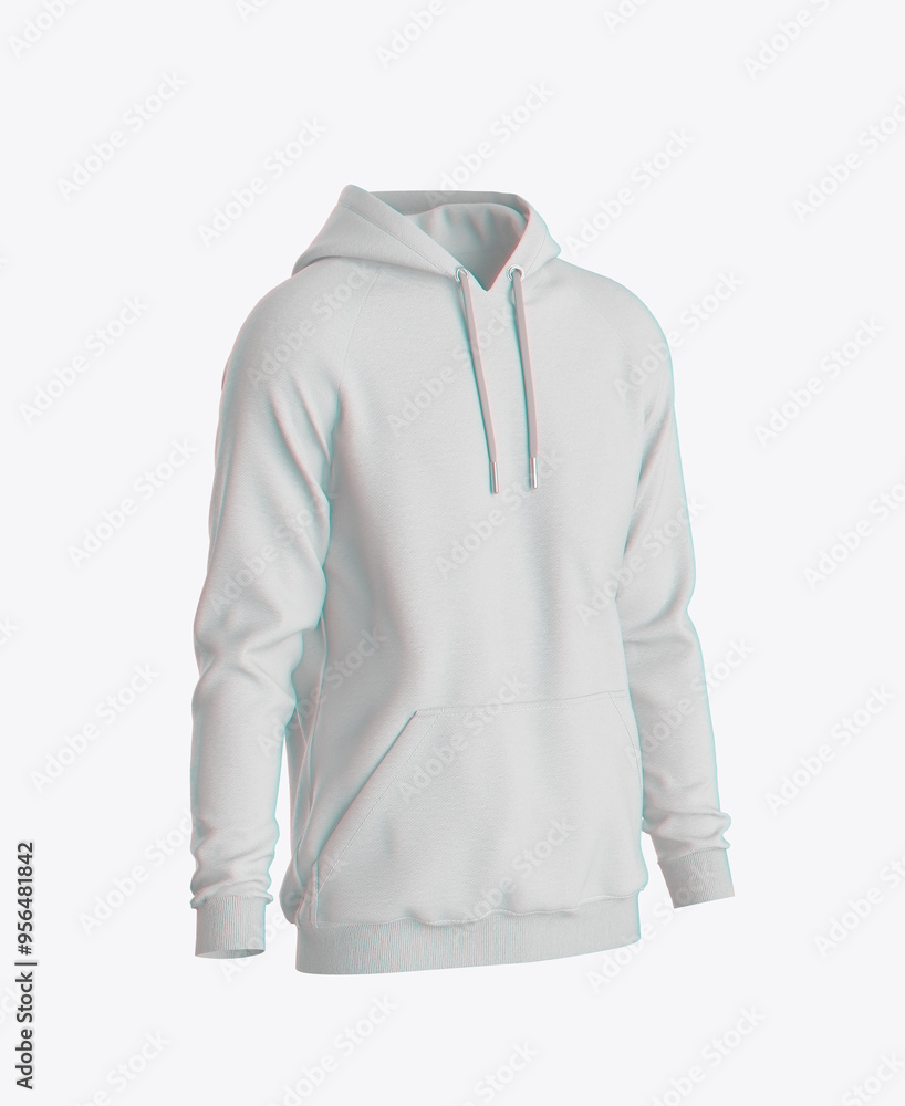 Sweatshirt Hoodie Mockup. 3D Model Sweatshirt Hoodie Mockup. 3D Model