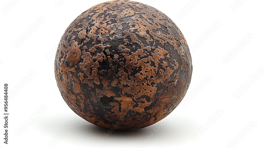 Closeup of a Round Brown Object