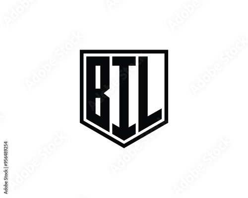 BIL logo design vector template. BIL