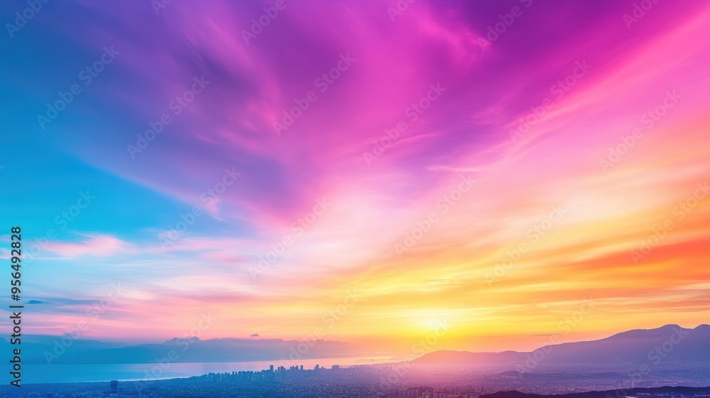 a timelapse of a sunset over a coastal city with the transition from day to night, capturing the vibrant colors of the sky and the illumination of city lights a timelapse of a sunset over a coastal city with the transition from day to night, capturing the vibrant colors of the sky and the illumination of city lights