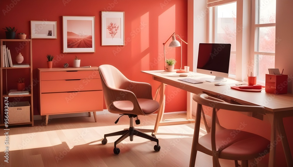 Photo interior modern design room 3d illustration Photo interior modern design room 3d illustration