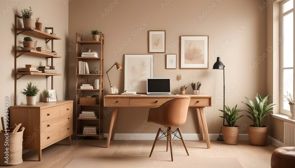 Photo interior modern design room 3d illustration Photo interior modern design room 3d illustration