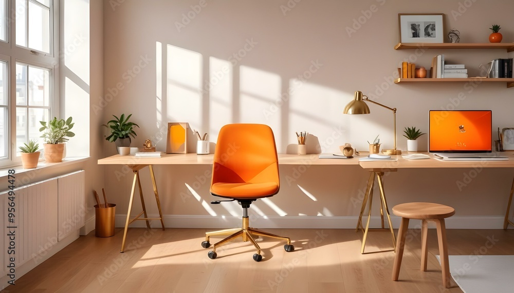 Photo interior modern design room 3d illustration Photo interior modern design room 3d illustration
